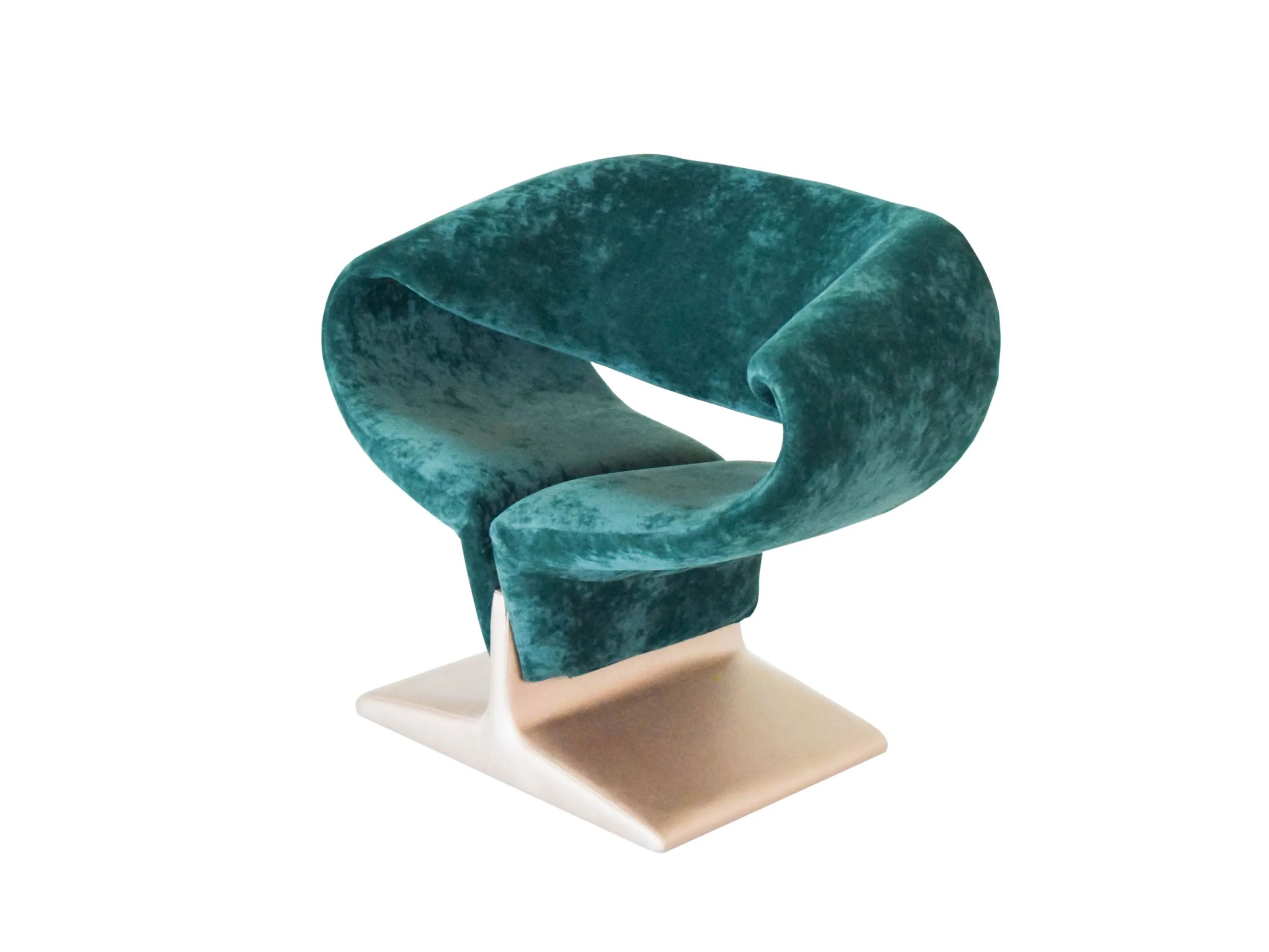 Тканевое кресло с подлокотниками ABLE RIBBON ARCH-00108670 - Вид №5