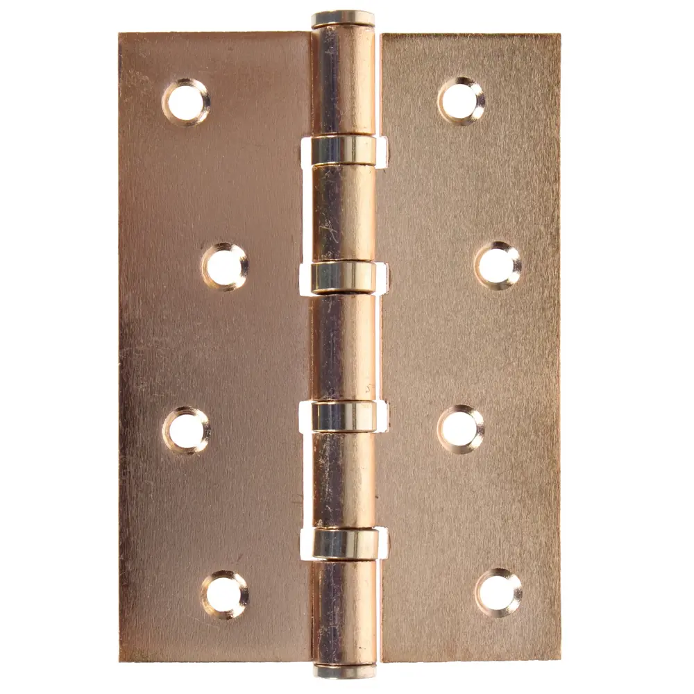 81950725 Петля универсальная 4B/P 100x70x2 мм сталь цвет матовое золотое STLM-0014718 AJAX Home