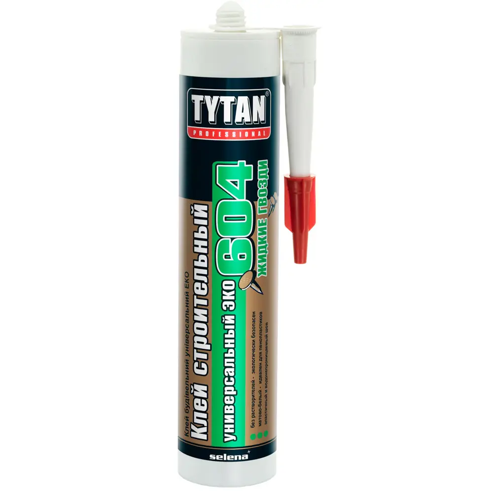 Клей строительный Tytan Эко №604 универсальный 440 г STLM-2158415