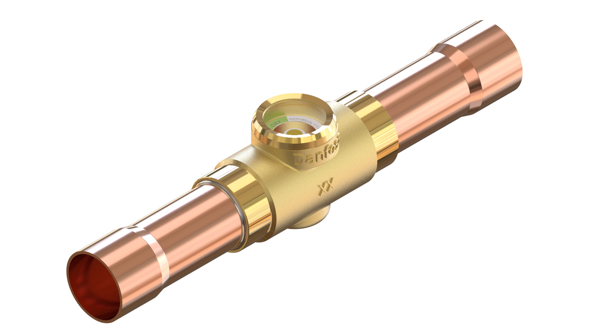 Danfoss SGN — Смотровые стекла с индикатором влажности SGN 6 Смотровое стекло 014-0181  - Вид №6