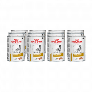 Т0023180*12 Корм для собак Vet Diet Urinary S/O при мочекаменной болезни конс. 410г (упаковка - 12 шт) ROYAL CANIN