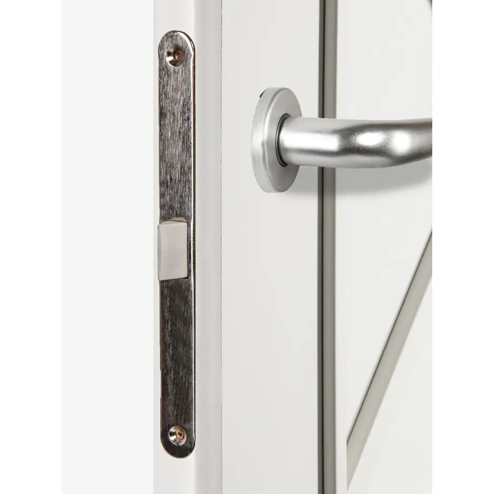 Дверь межкомнатная глухая Камелия белый 2000x600 мм с фурнитурой МАРИО РИОЛИ STLM-2097556 - Вид №2