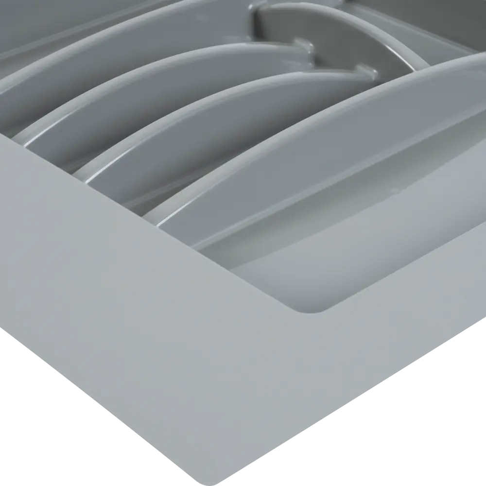 Лоток для столовых приборов для ящика 600 мм, пластик, цвет серый Santreyd STLM-2013331 - Вид №1