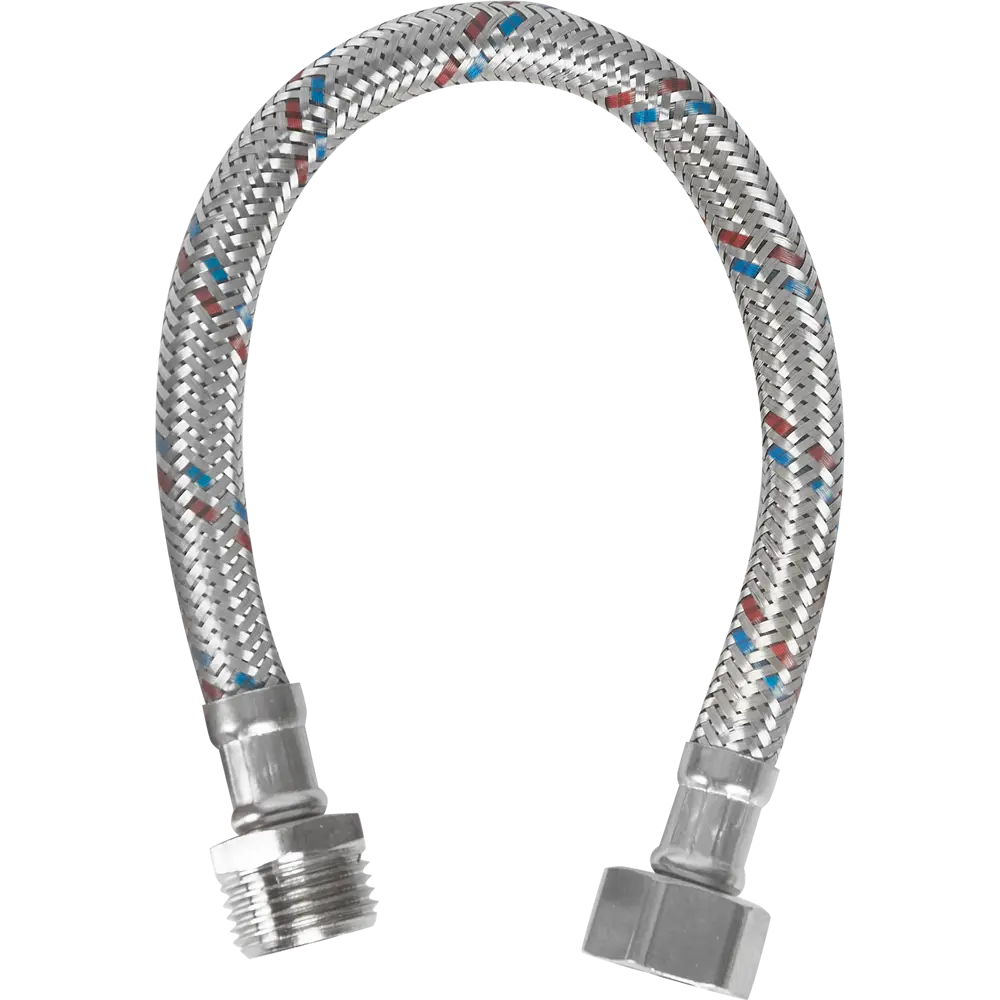 Гибкая подводка для воды Aquabeam 1/2"x1/2" гайка - штуцер 30 см STLM-2038781 - Вид №2