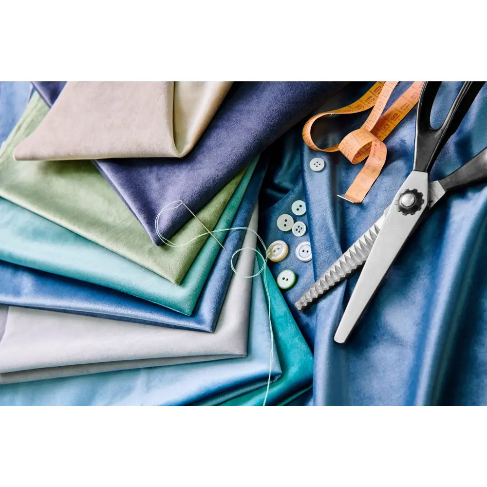 Santreyd Бархат молочный — ткань для штор премиум-класса 82861232 STLM-1050897 - Вид №5