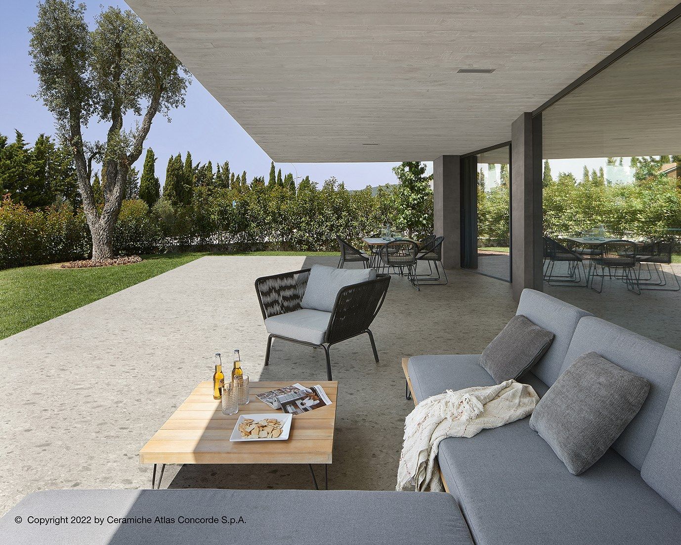 Пол / облицовка керамогранита с эффектом камня для внутреннего и наружного применения Atlas Concorde Boost Mix ARCH-00023665 - Вид №61