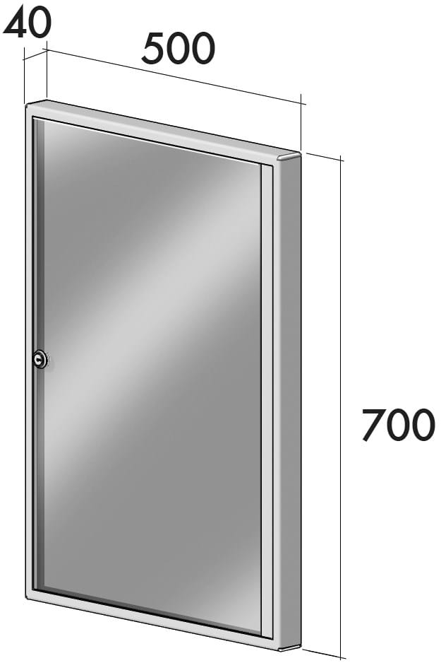 Отдельно стоящая настенная доска объявлений для общественных мест RAVASI Bacheche portacomunicati ARCH-00079281 - Вид №12