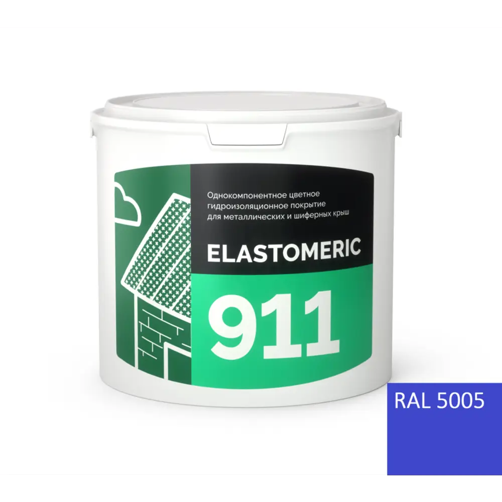 Мастика Elastomeric systems 911 3кг синий