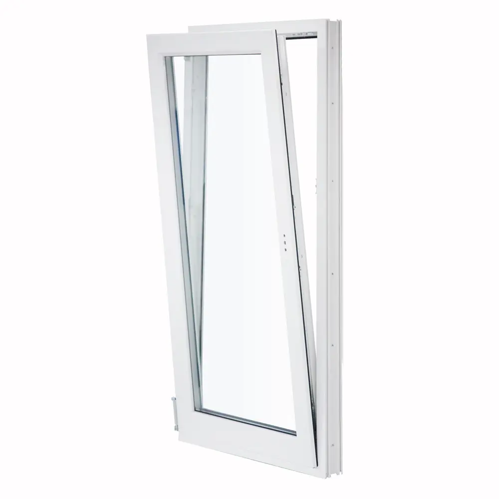 Окно пластиковое VEKA одностворчатое белое с поворотно-откидным механизмом 83117324 STLM-0039128 - Вид №3