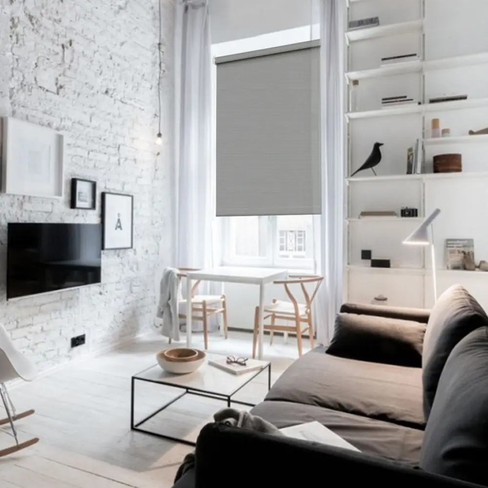 Штора рулонная Inspire Шантунг 60x160 см серая STLM-2146349 - Вид №6