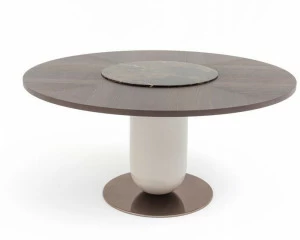 PIANCA Деревянный стол с ленивой сьюзан Ettore
