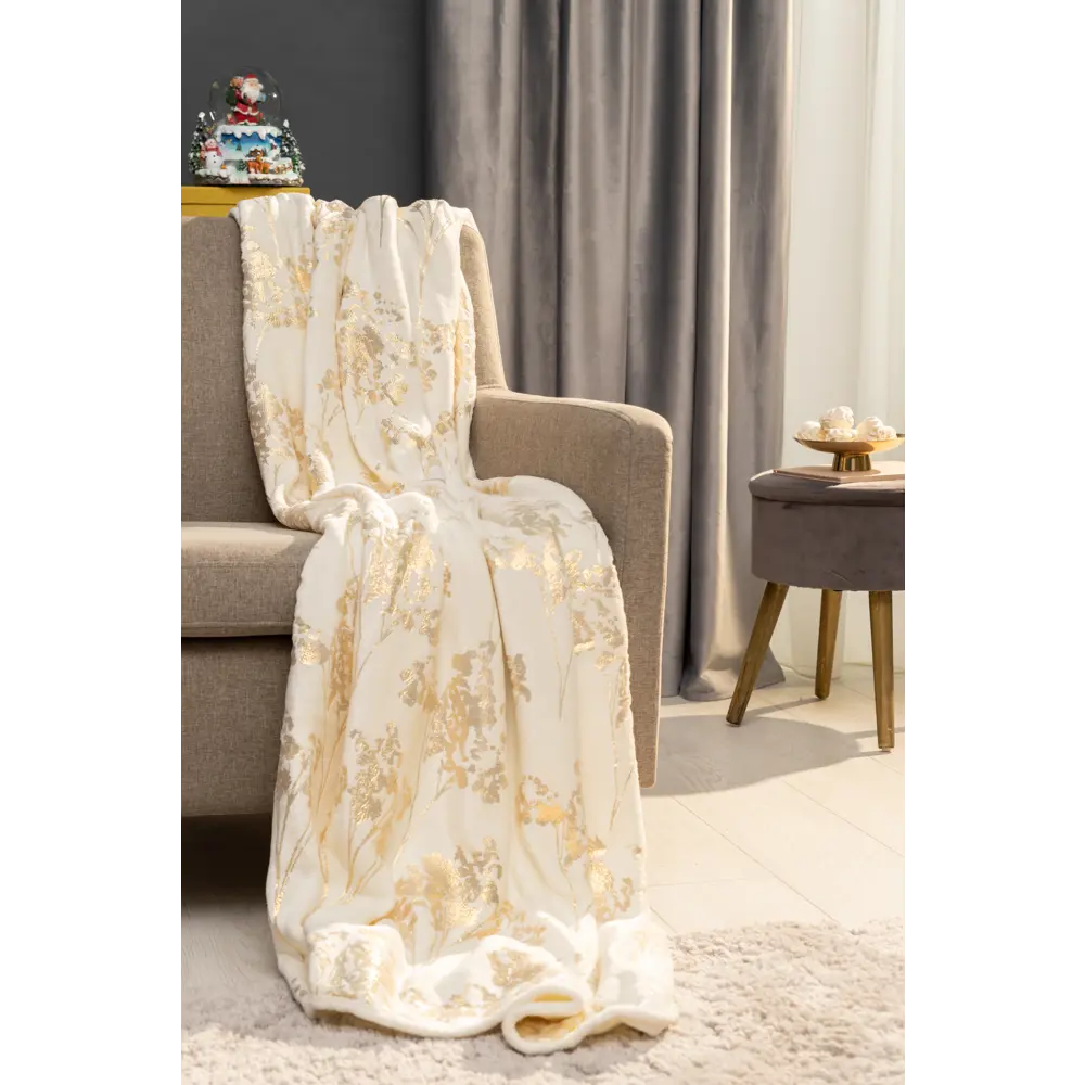 Плед Ardenza Ovis 150x200 см фланель цвет белый STLM-2188125 - Вид №5