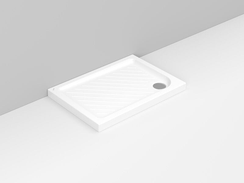Керамический нескользящий прямоугольный поддон для душа Ceramica Dolomite Gemma2 ARCH-00083927 - Вид №18