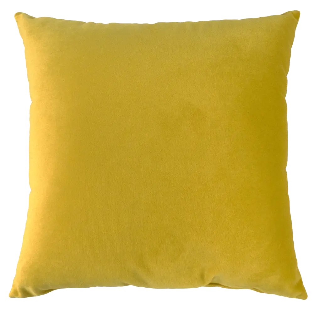 Подушка Бархат 40x40 см цвет желтый 82707635 STLM-2198046 LINEN WAY 