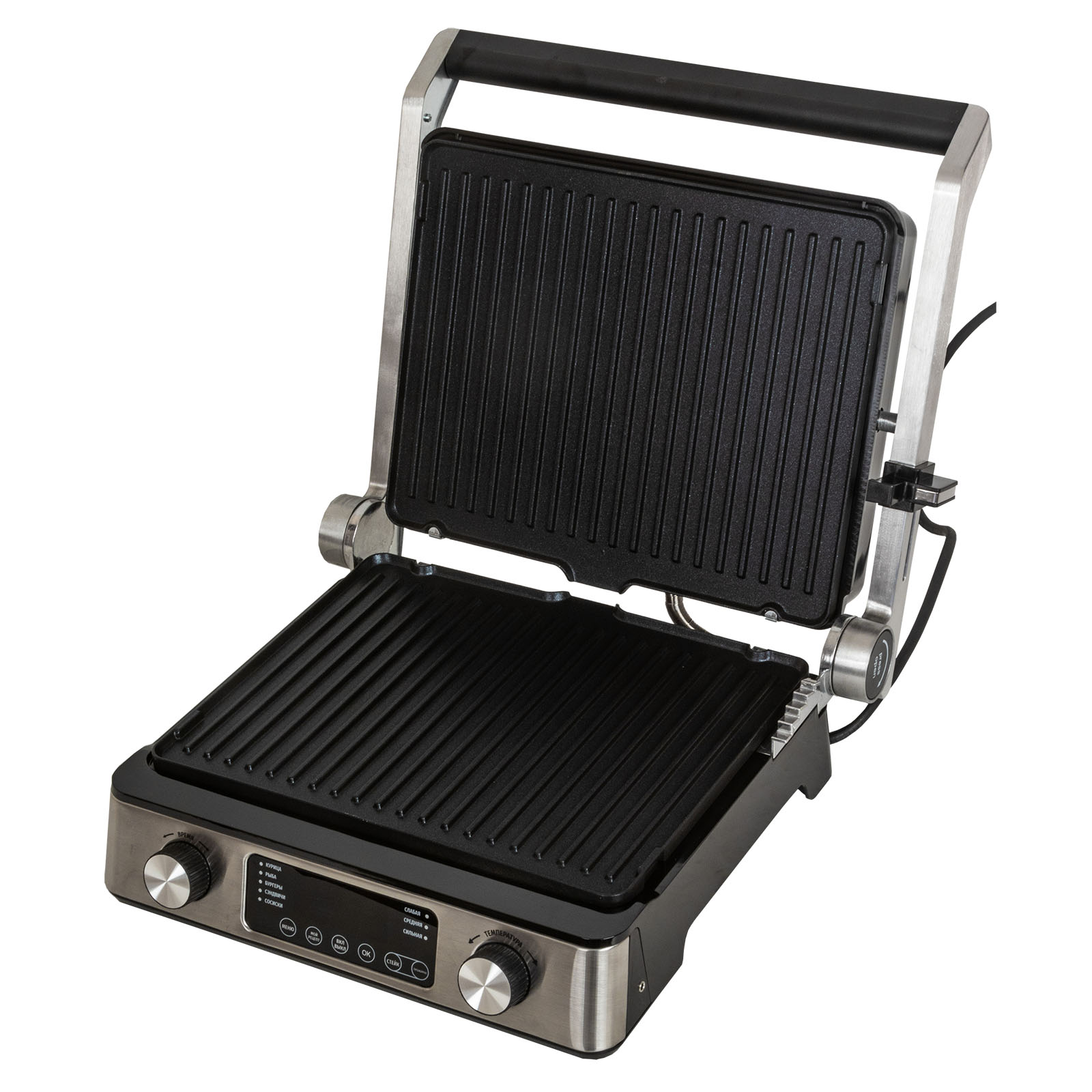 9058764 Гриль Pioneer GR1021E серебристый STDN-0089084 - Вид №2