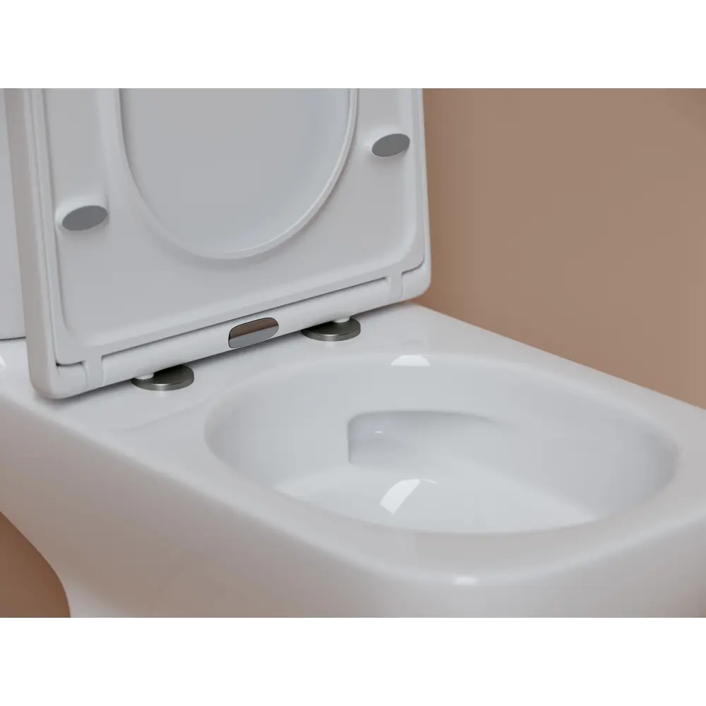 Унитаз-компакт Flo Square безободковый сиденье с микролифтом двойной смыв цвет Santreyd STLM-2064416 - Вид №6