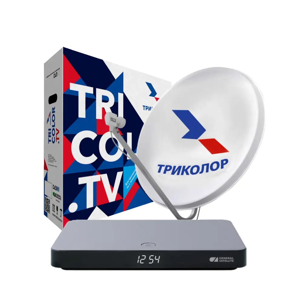 Комплект спутникового телевидения Триколор ТВ Ultra HD GS B621L 82635168 STLM-2093273 Santreyd 