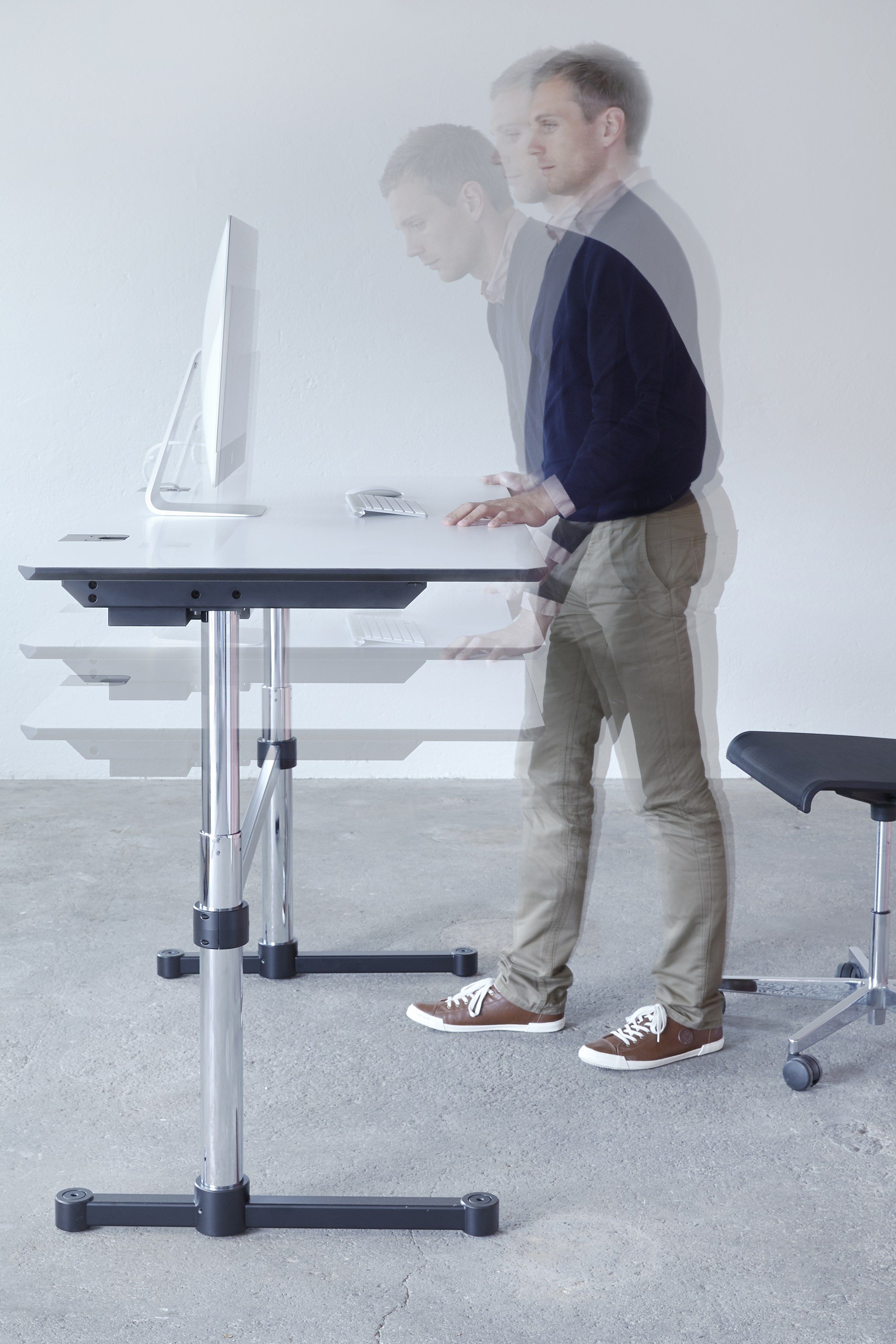 Прямоугольный стол с регулируемой высотой USM USM SELECTION ARCH-00059691 - Вид №8