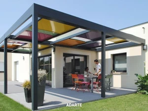 ADARTE Пергола с раздвижными алюминиевыми панелями  A501