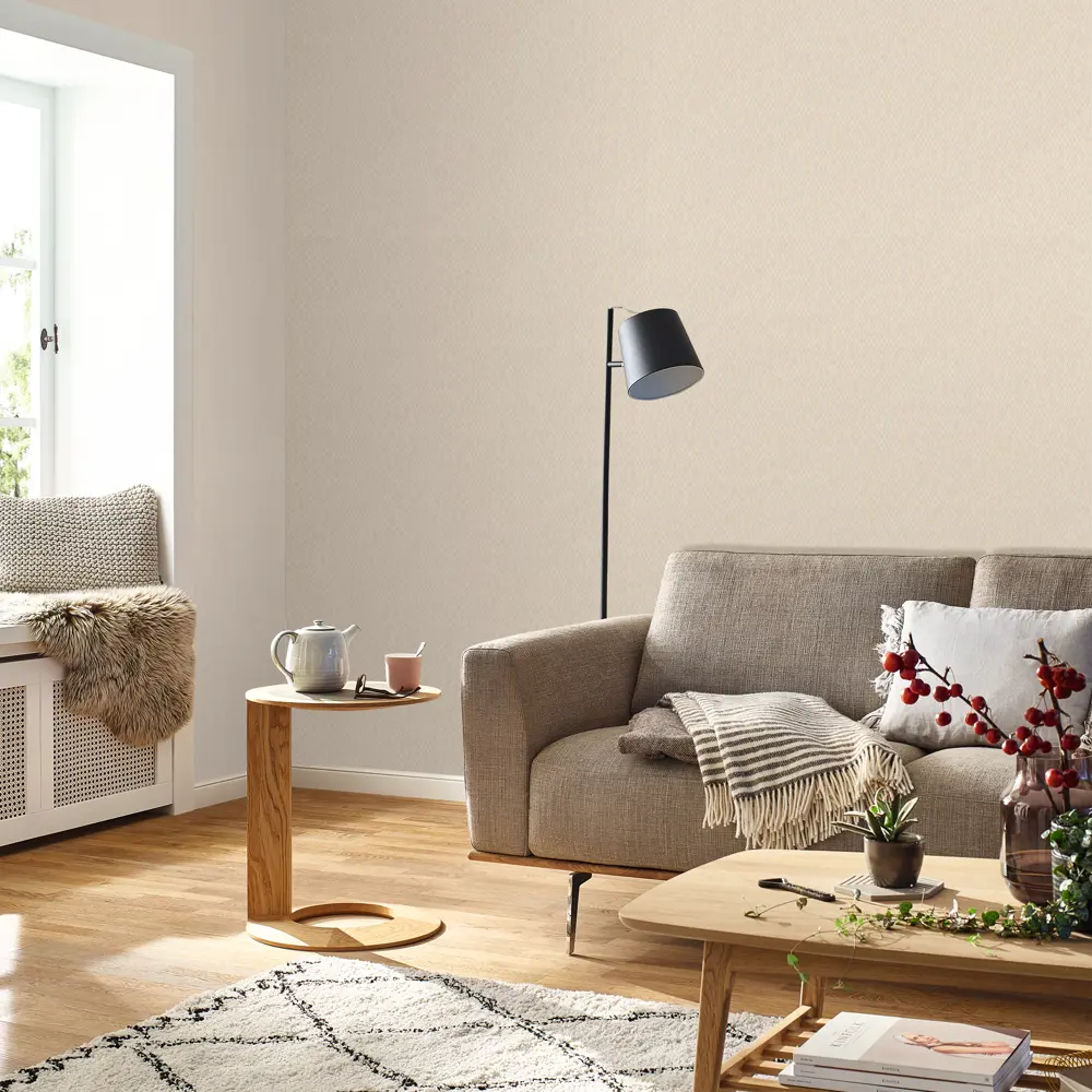 Обои флизелиновые Inspire Carolyn-Mosaic бежевые 1.06 м 968668 STLM-2035710 - Вид №3