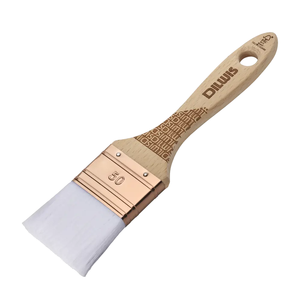 Кисть плоская для клея 50 мм DILWIS синтетическая щетина STLM-2084676