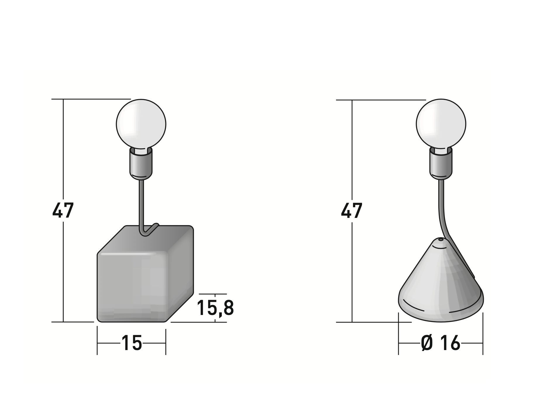 Светодиодная настольная лампа Natevo FILO ROSSO ARCH-00138377 - Вид №5