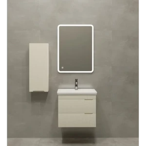 Тумба под накладную раковину Фостер 56.7x49 раковина Kirovit Фостер шкаф-пенал шкаф навесной цвет корпуса бежевый