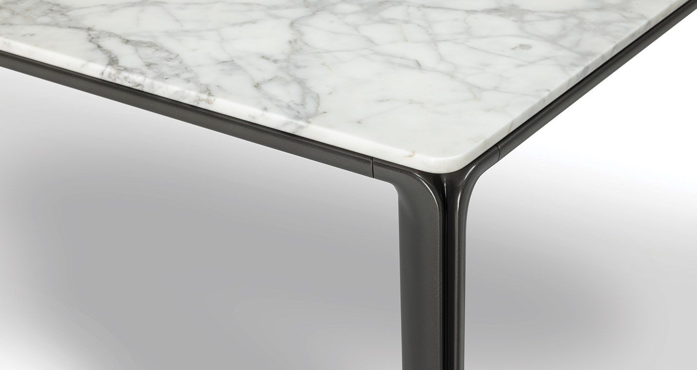 Прямоугольный мраморный стол Poltrona Frau коллекция-столы и стулья ARCH-00045830 - Вид №3
