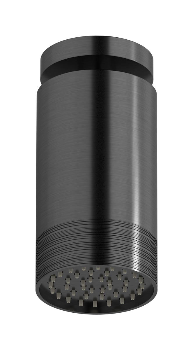 Верхний душ с Потолочный кронштейн WE ARE IB rx085is_1 Brushed Black Chrome Spot