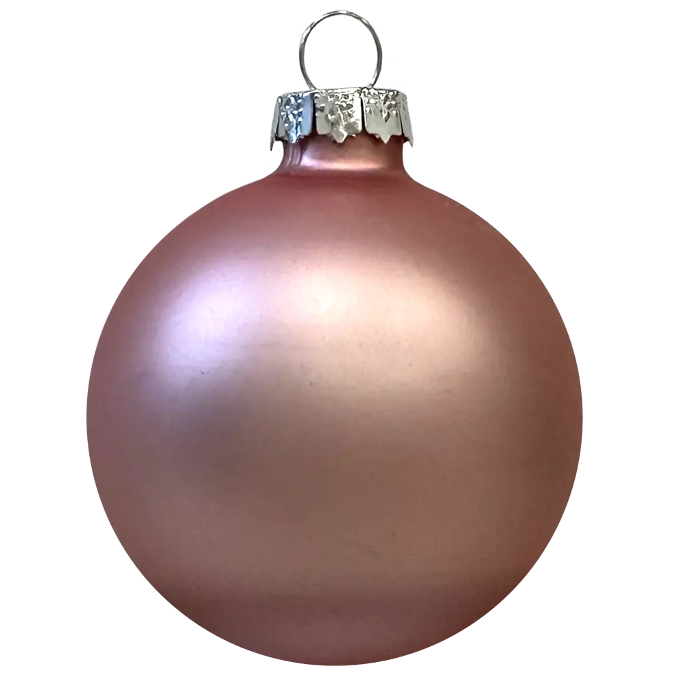 89381651 Набор елочных украшений Подвес ø5 см стекло розовый 26 шт. STLM-1370751 Santreyd  - Вид №2