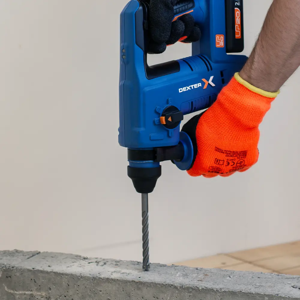 Бур по бетону SDS-plus Dexter к. Pro FD-A0027 12х92х160 мм STLM-2064575 - Вид №4