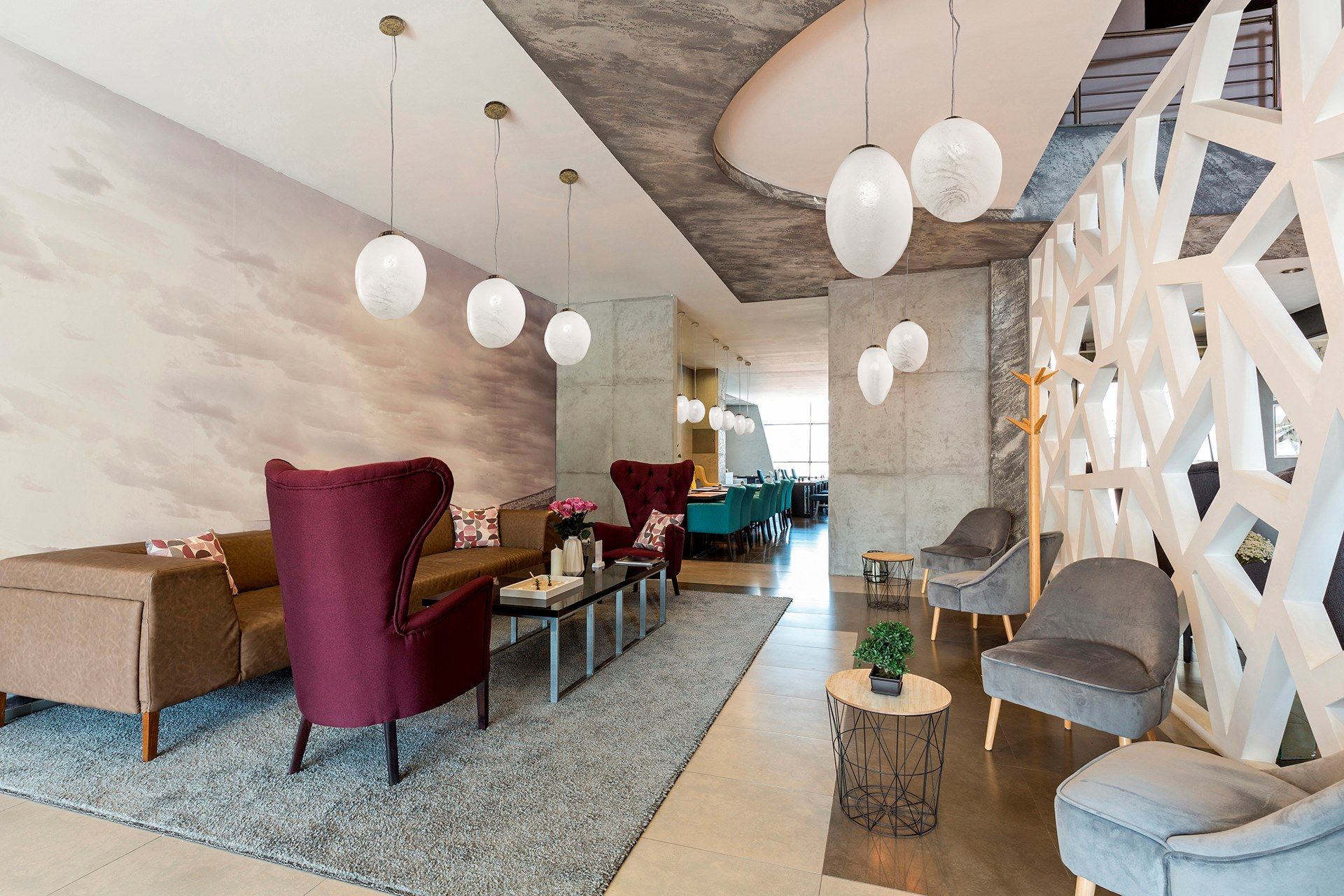 Подвесной светильник из дутого стекла и металла Patrizia Volpato Камень ARCH-00103808 - Вид №7