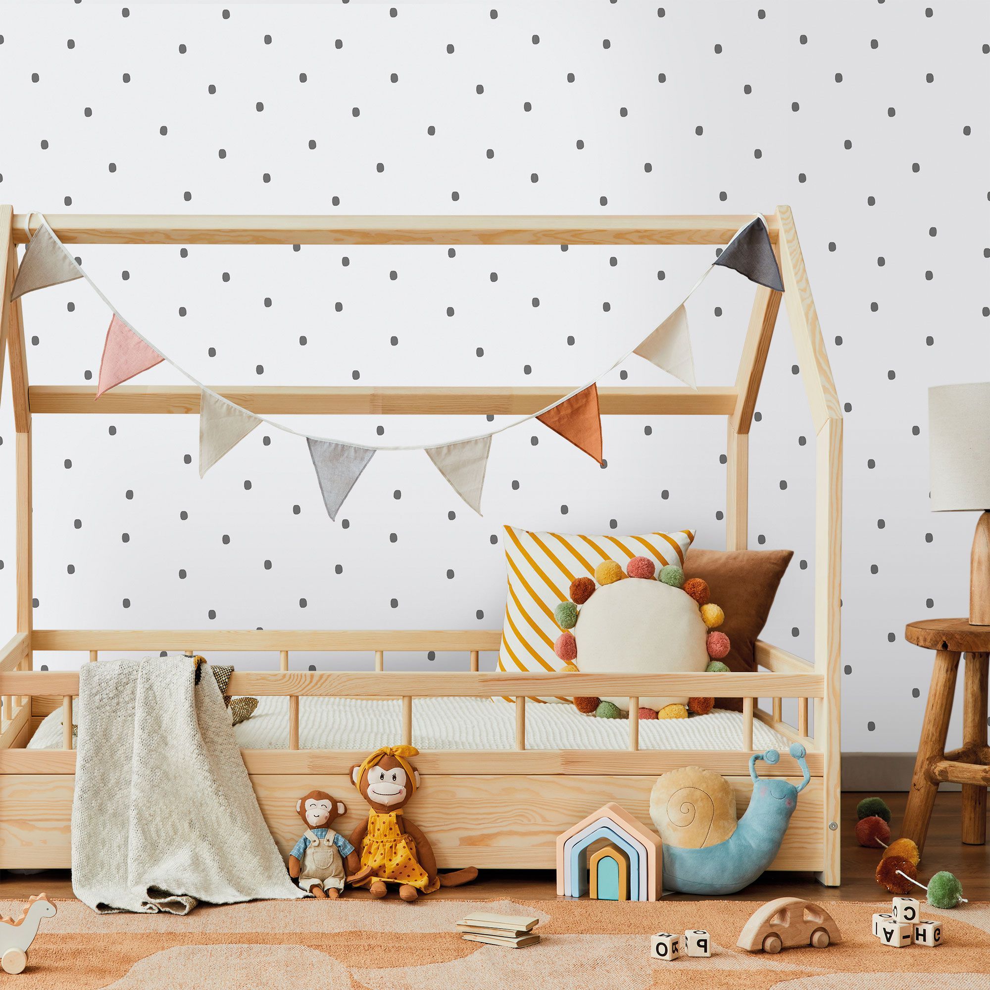 Обои в горошек для детей ICH Enzo ARCH-00123295 - Вид №4