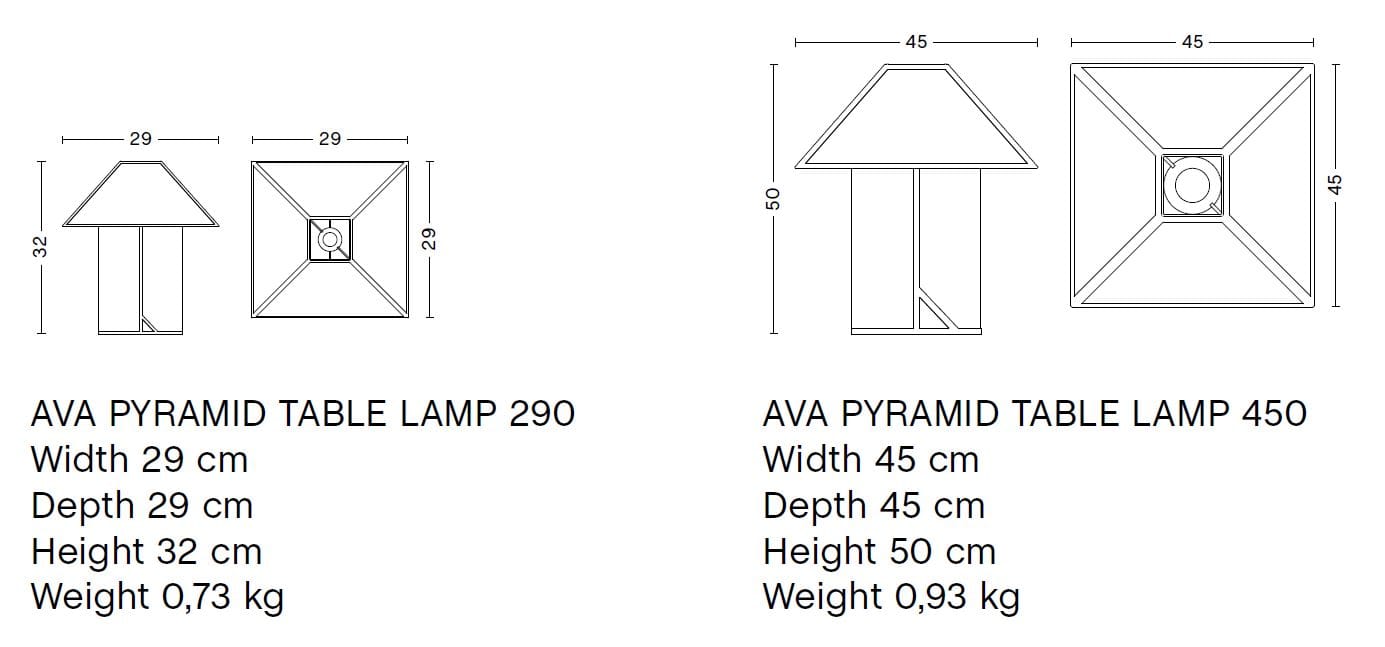 Переработанная светодиодная настольная лампа из ПЭТ Hay Ava ARCH-00063504 - Вид №28