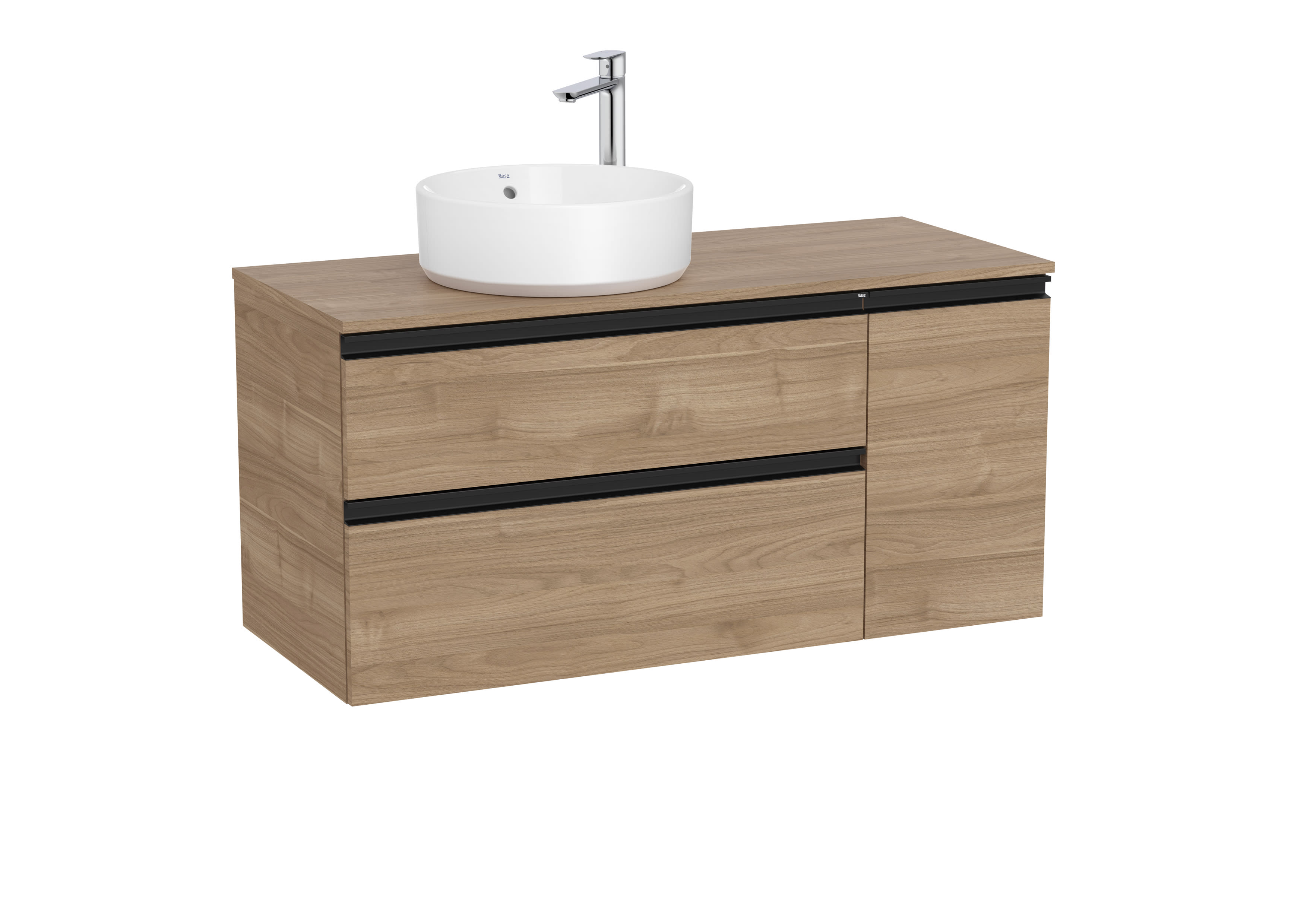 Деревянный умывальник с ящиками и дверцами Roca The Gap ARCH-00089427 - Вид №4