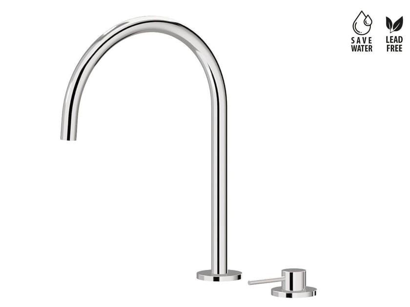 Смеситель для кухни с 2 отверстиями и поворотным изливом Newform N21 ARCH-00111177