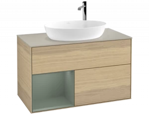 Villeroy&Boch Тумба под раковину Прямоугольная версия F893GMPC Finion Oak Veneer