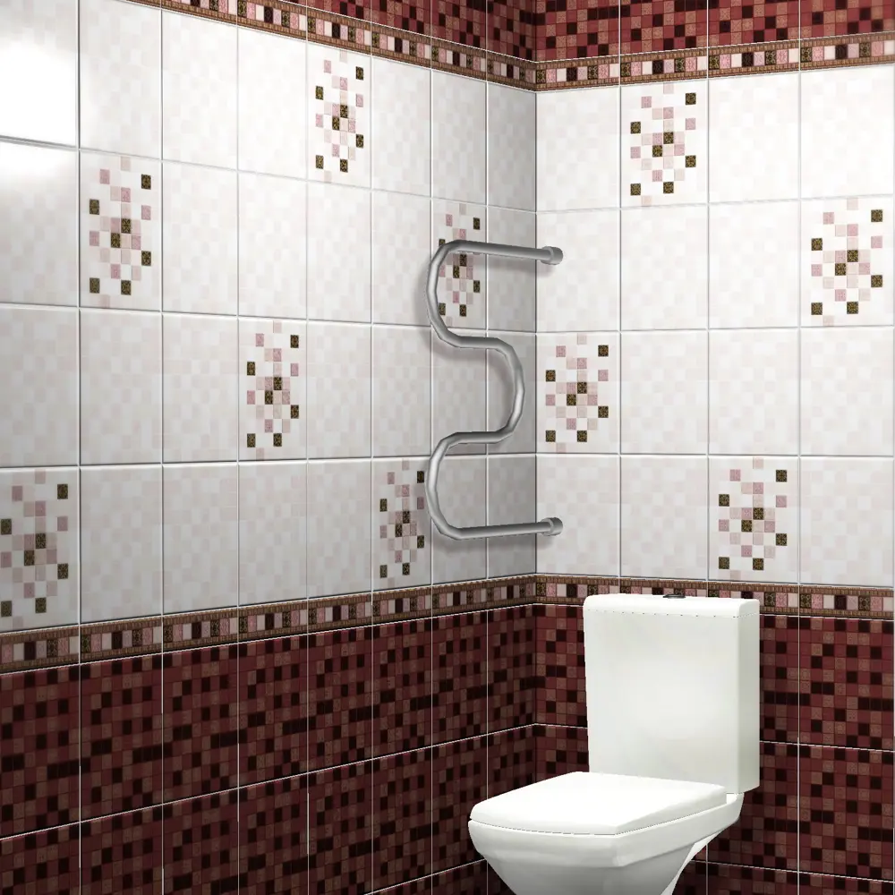 Плитка настенная Arabesque, цвет коричневый, 20х25 см, 1 м2 Santreyd STLM-2016294 - Вид №1