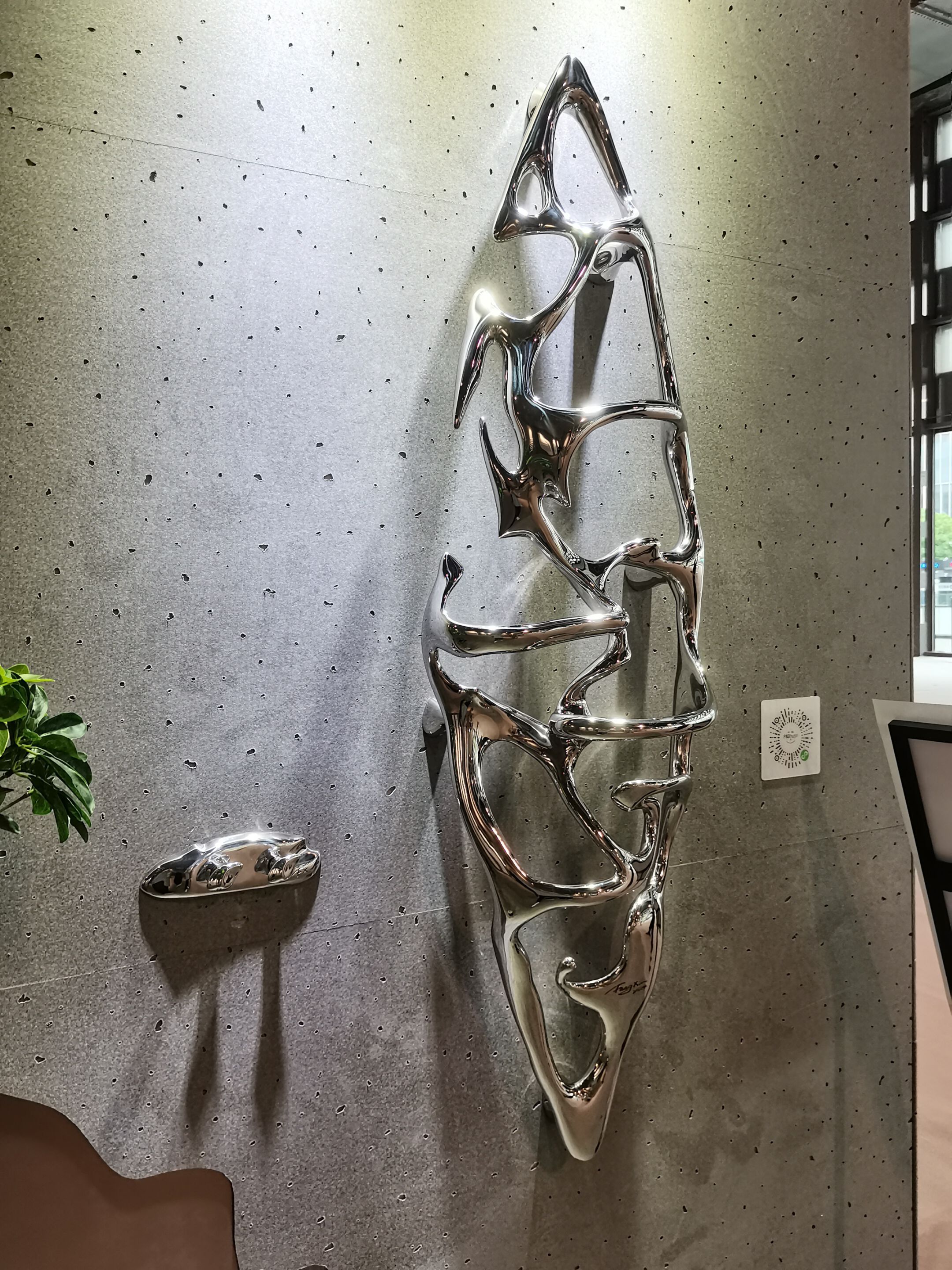 Stainless steel towel warmer P&Bhusri Master Art Style ARCH-00128077 - Вид №2