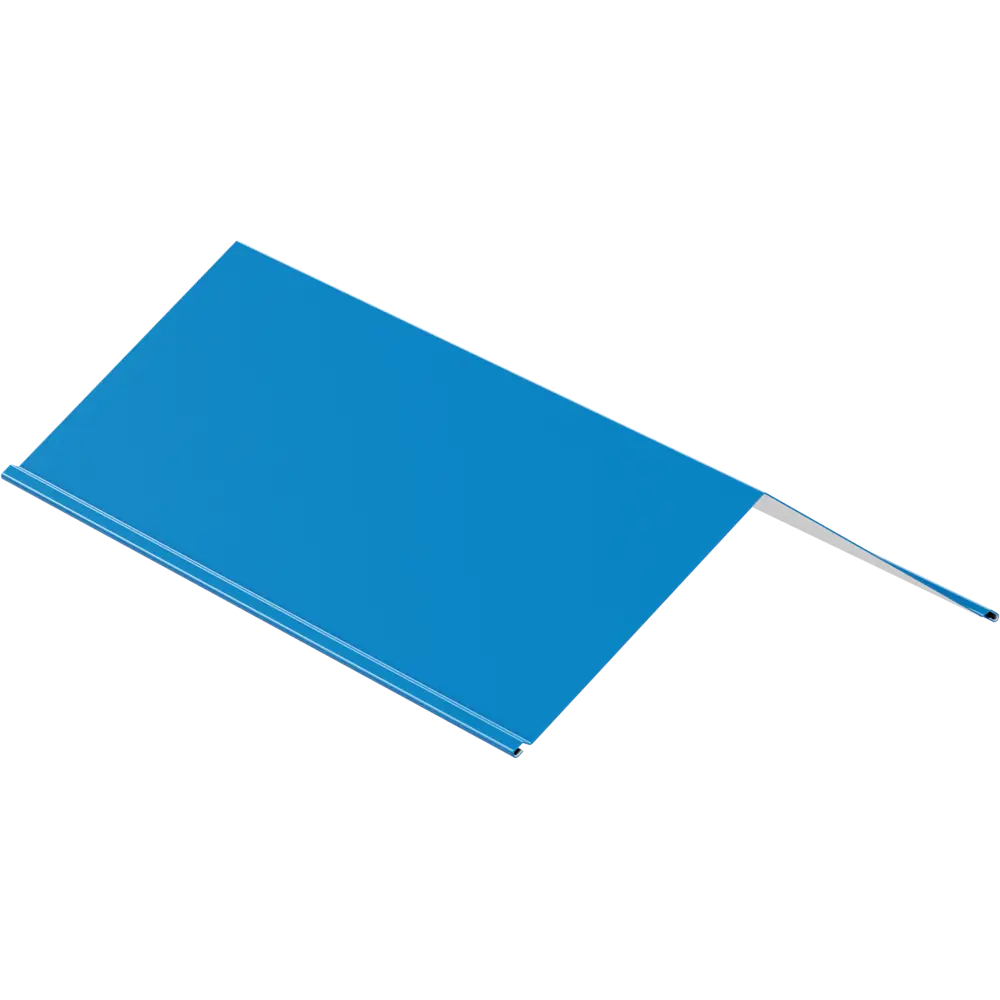 Конек 150x150x2000 мм 0.4 мм RAL 5005 синий ВЕГА STLM-2103734