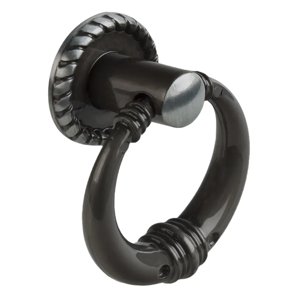 Мебельная ручка-кнопка Gamet SN KR33-GD009 цвет матовый никель 14260348 STLM-2045663 