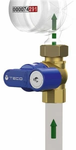 TECO Запорный клапан с блоком впуска уменьшенного потока T4 punto blu®