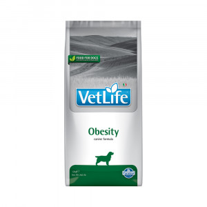 ПР0050293 Корм для собак Vet Life Natural Diet при ожирении сух. 12кг Farmina