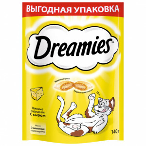 ПР0048337 Лакомство для кошек с сыром 140г Dreamies