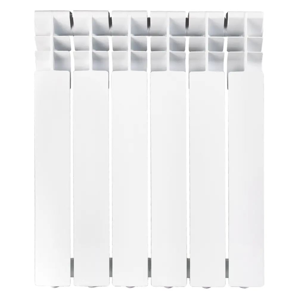 Радиатор Тепломир 500/96 6 секций алюминий белый STLM-2095574