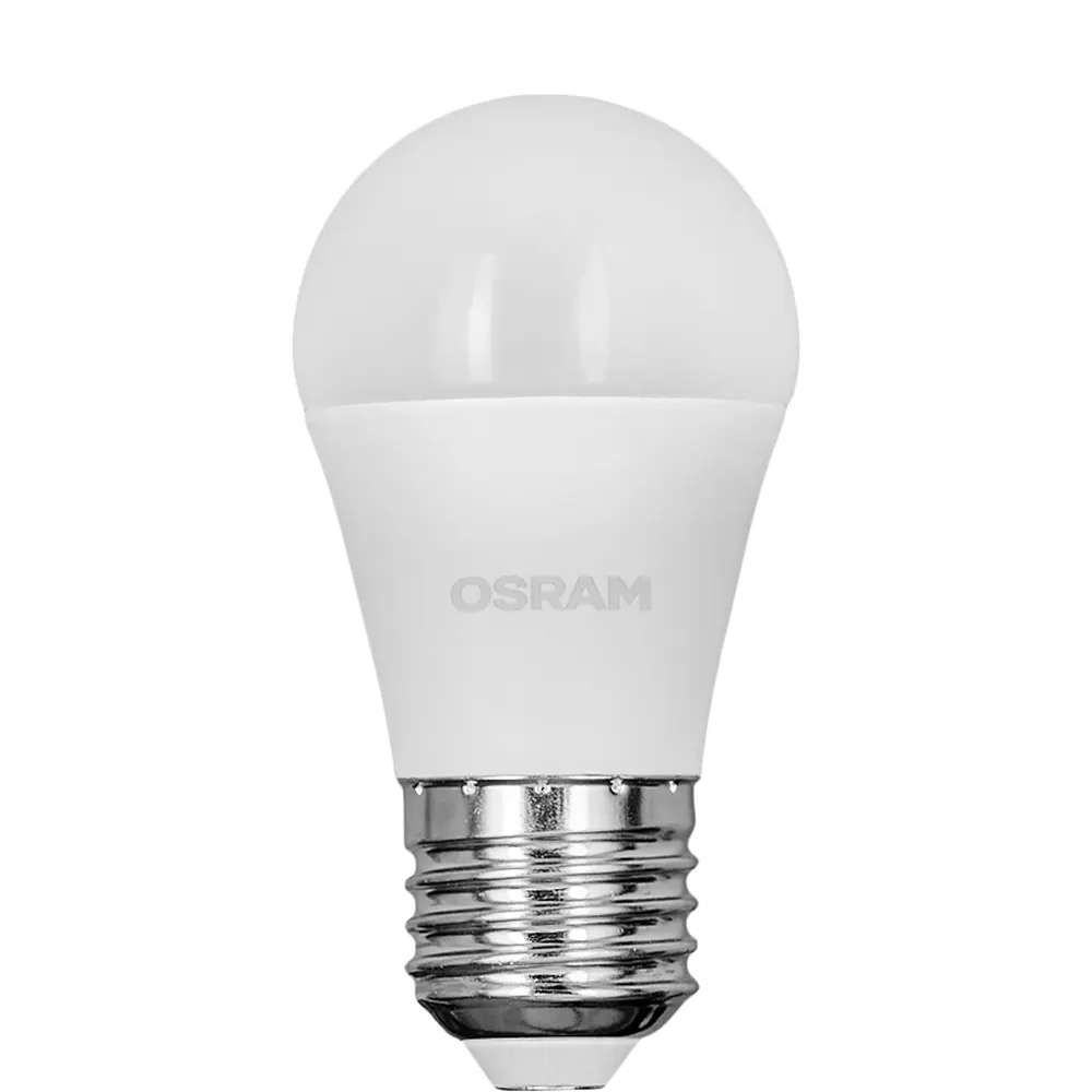 Светодиодная лампа OSRAM шар 9Вт с теплым белым светом 85099660 STLM-0927544 - Вид №1