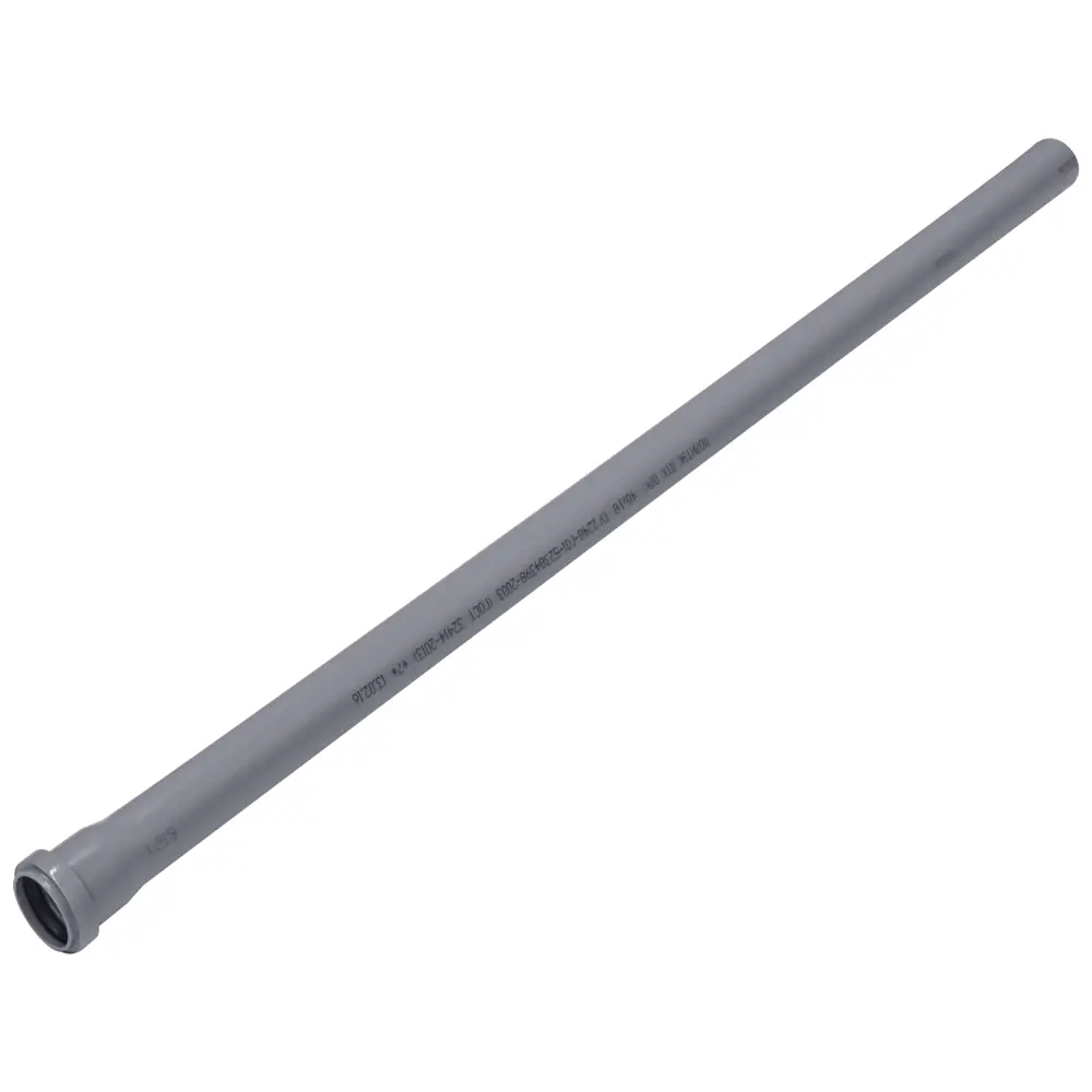 Труба канализационная Политэк 32х1000 мм с раструбом 13567540 STLM-0003423