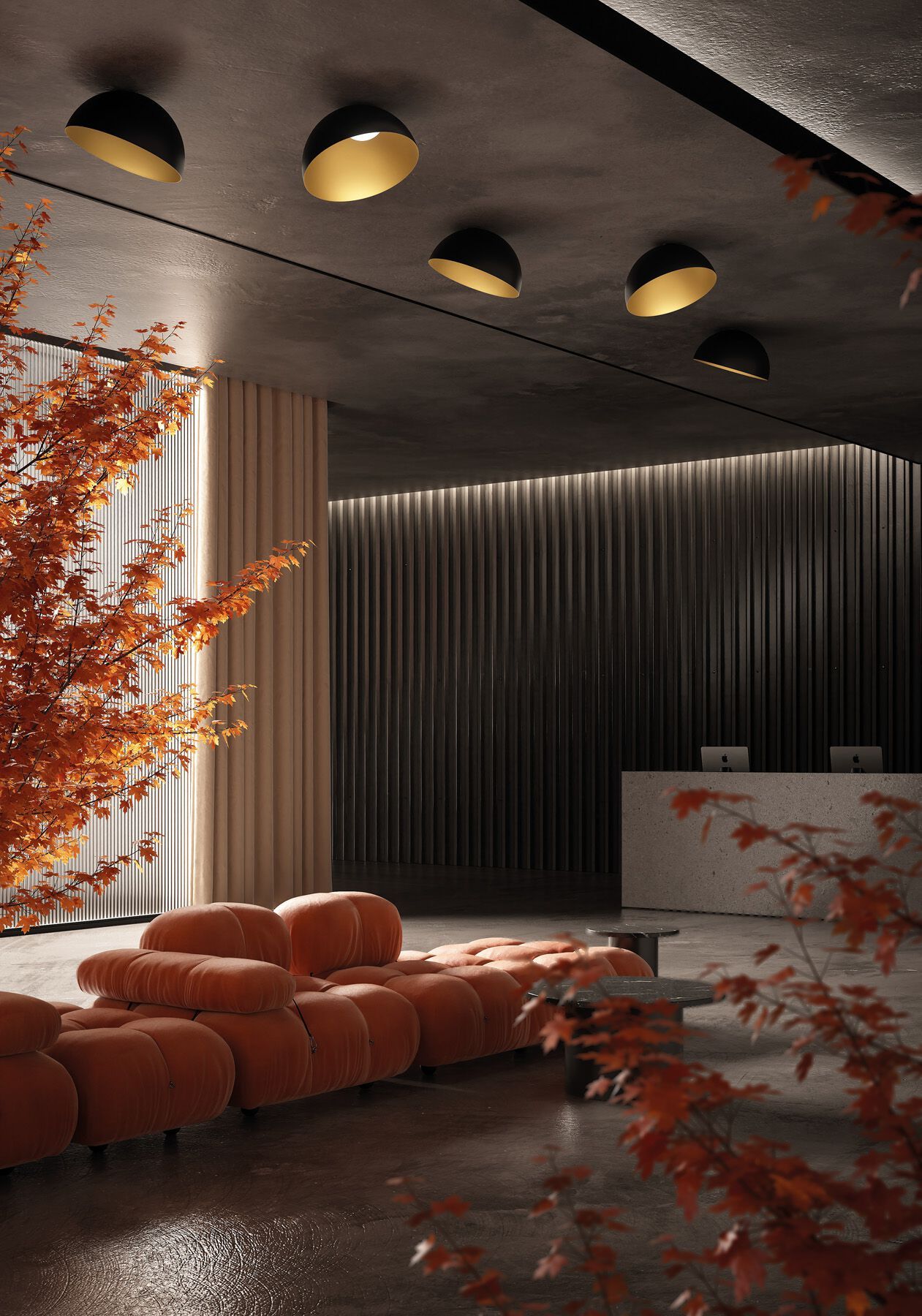 Алюминиевый потолочный светильник / Настенный светильник Cini&Nils Flip ARCH-00032164 - Вид №1