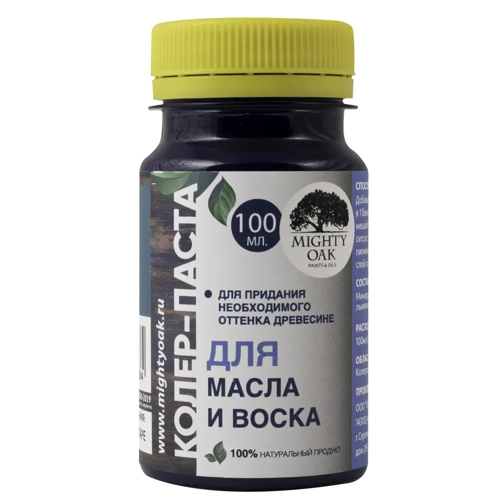 Колер-паста MIGHTY OAK цвет Можжевельник для тонирования древесины 82767701 STLM-0035708 - Вид №1