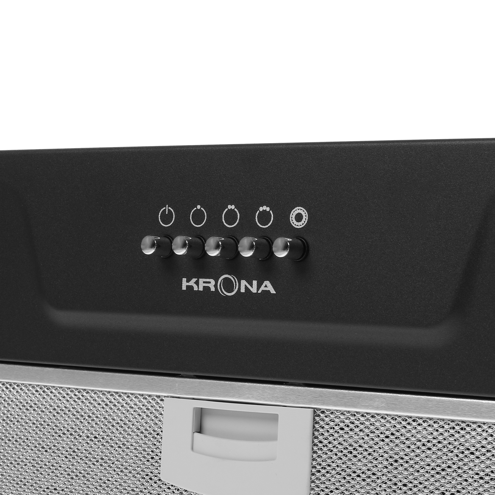 5369821 Вытяжка полновстраиваемая KRONA ELISA 600 BLACK PB черный STDN-0019016 - Вид №4